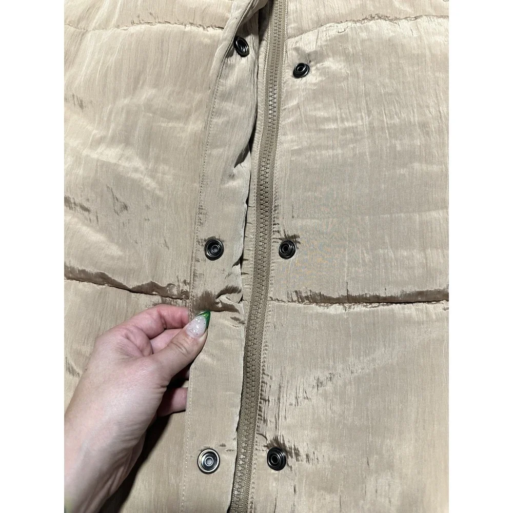 Vince Soft Padded Puffer‎ Tan Jacket XL